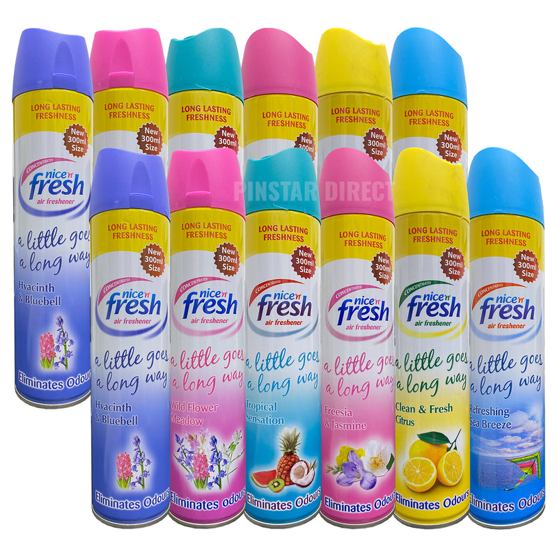Nice n Fresh Air Freshener Room Spray 300ml