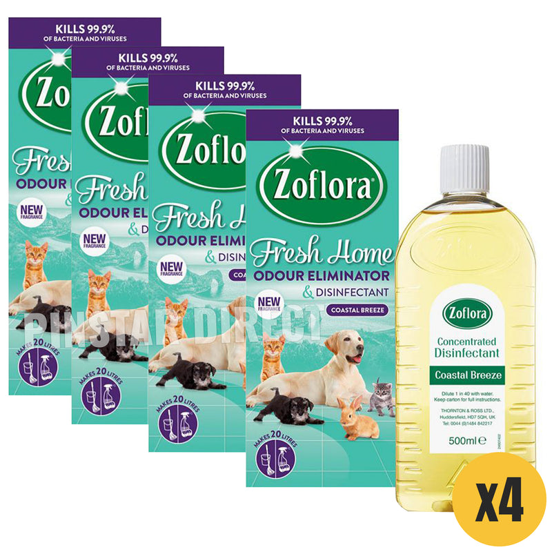 Zoflora Coastal Breeze Concentrated Cleaning Liquid 500ml