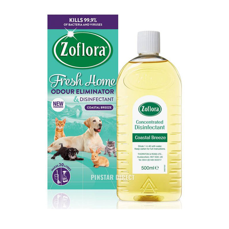 Zoflora Coastal Breeze Concentrated Cleaning Liquid 500ml