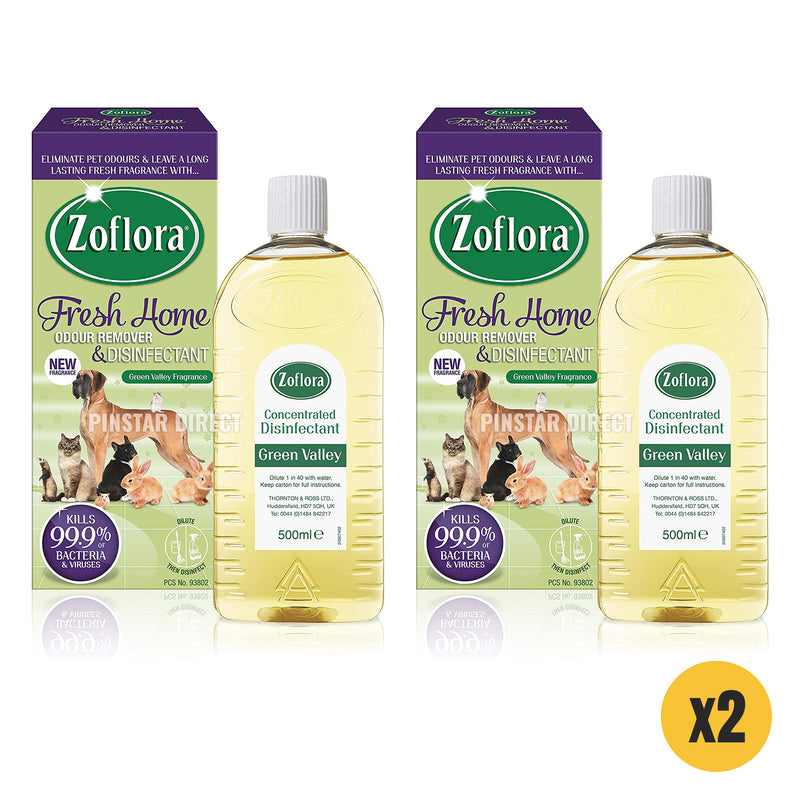 Zoflora Green Valley Concentrated Cleaning Liquid 500ml