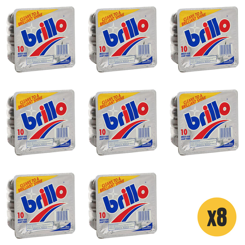 brillo cleaning pads steel wool pads 10 multi pack brillo pads