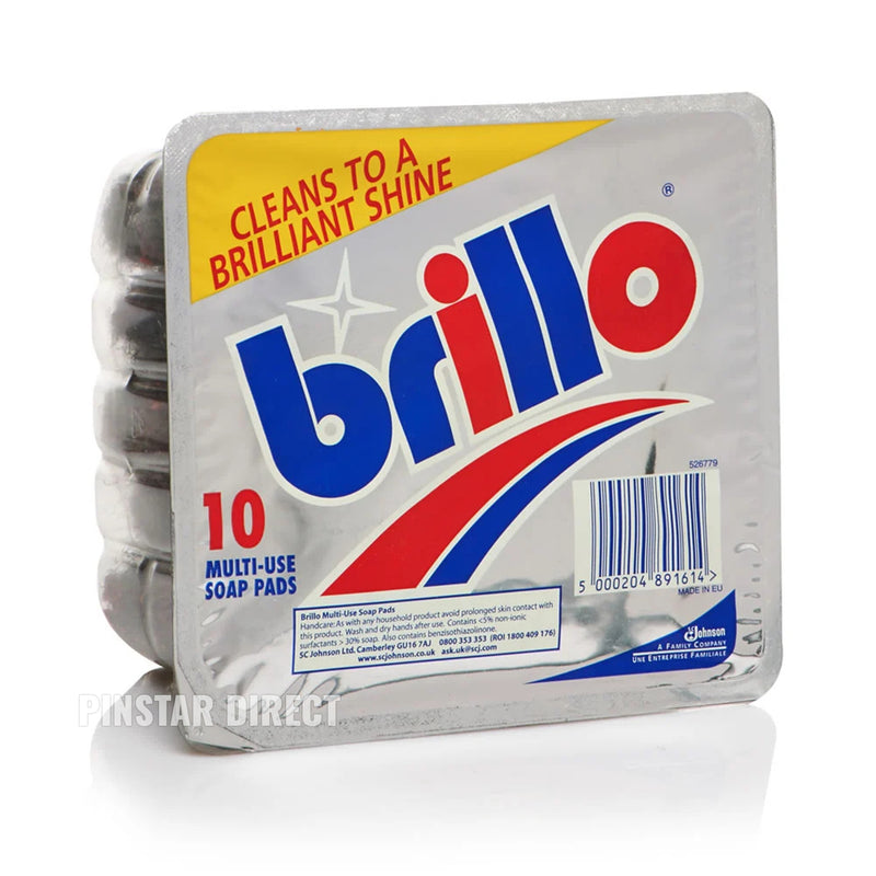 brillo cleaning pads steel wool pads 10 multi pack brillo pads