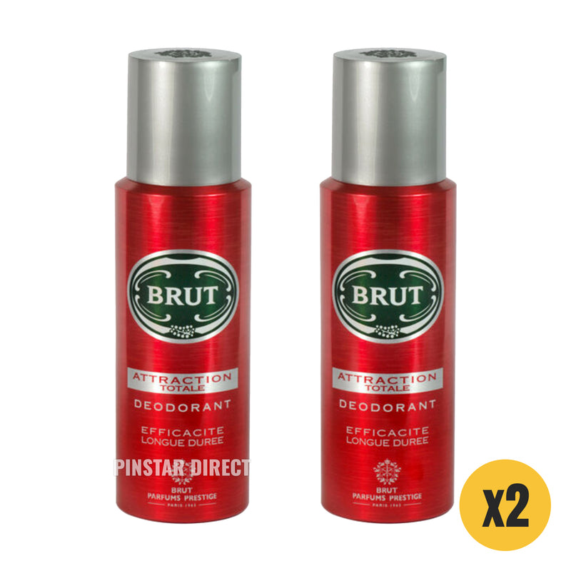 brut attraction deodorant body spray 