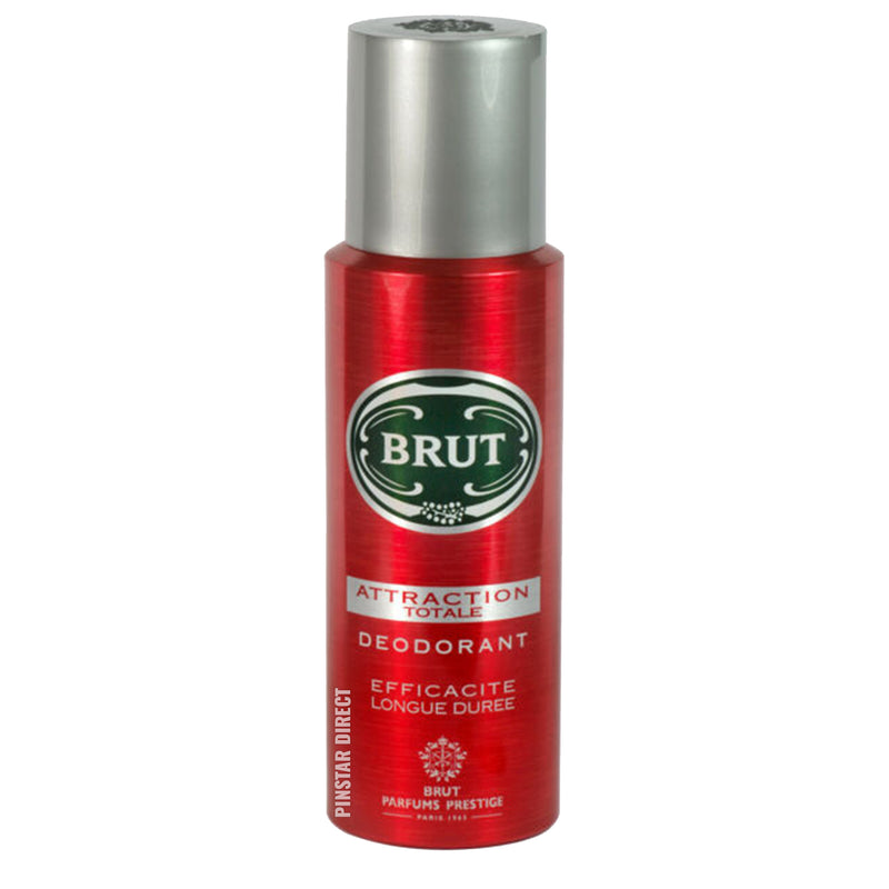 brut attraction deodorant body spray 