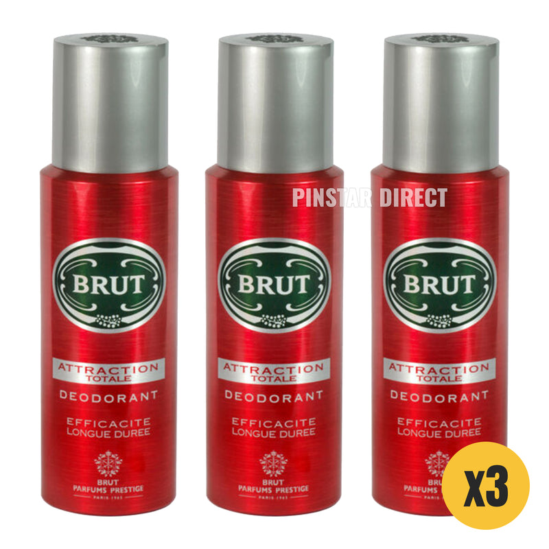 brut attraction deodorant body spray 