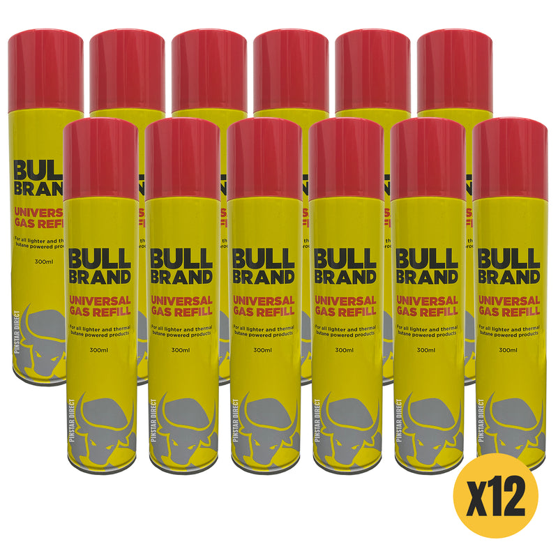 bull brand butane gas refill lighter refill universal gas refill 