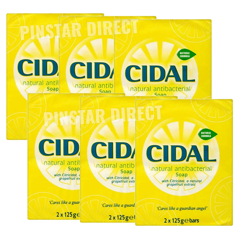 Cidal Natural Antibacterial Soap 125g