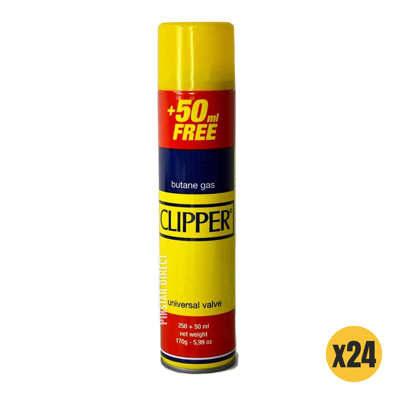 clipper butane gas refill lighter fluid with universal valve 
