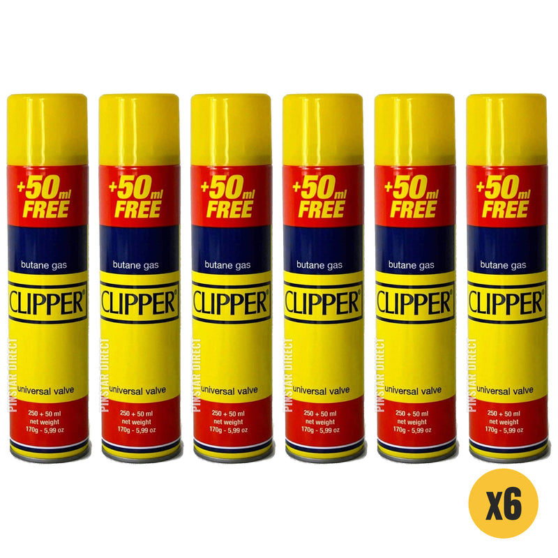 clipper butane gas refill lighter fluid with universal valve 