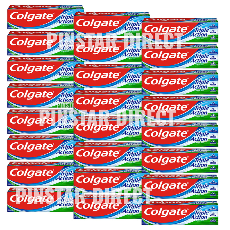 Colgate Triple Action Mint Fluoride Toothpaste 100ml