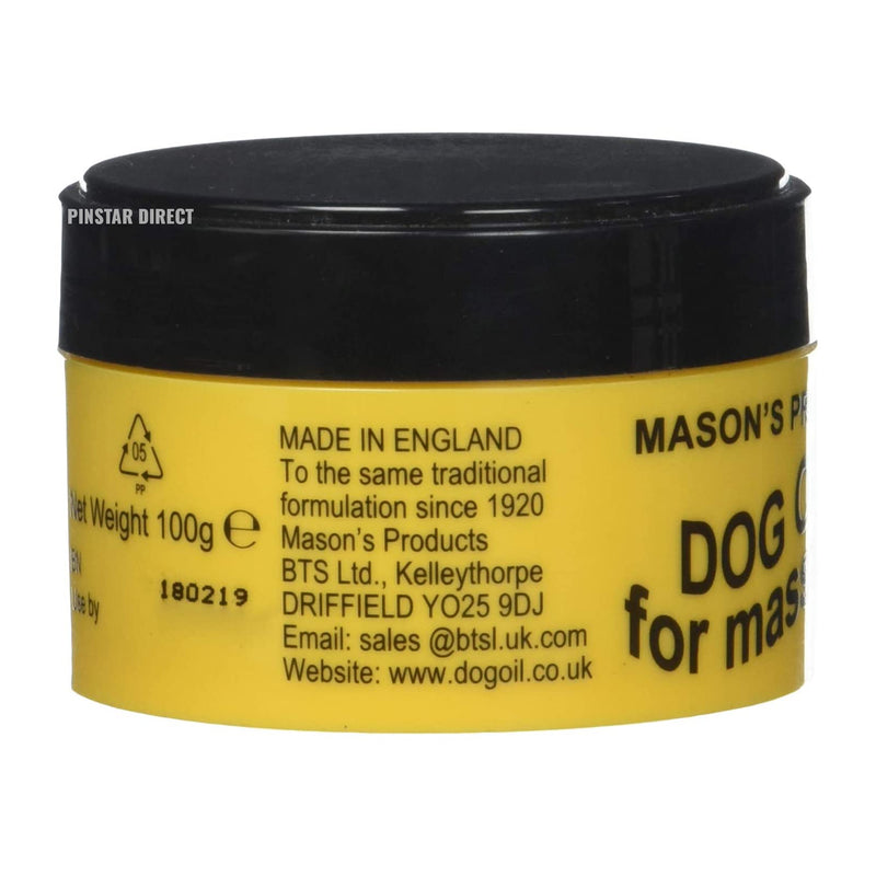 masons dog oil for massaging rub oil massage 