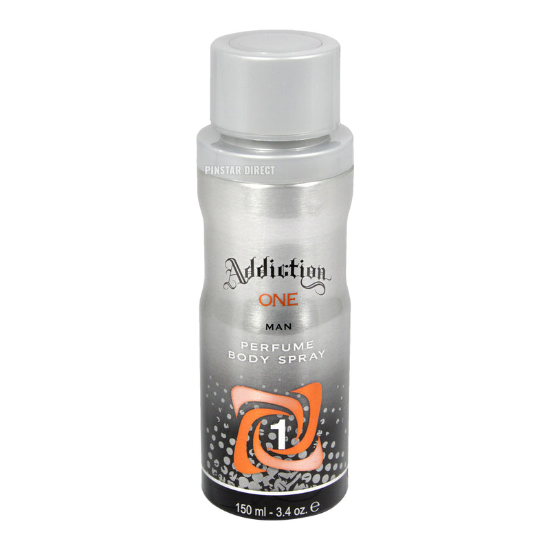 adiction one man deodorant perfume body spray 