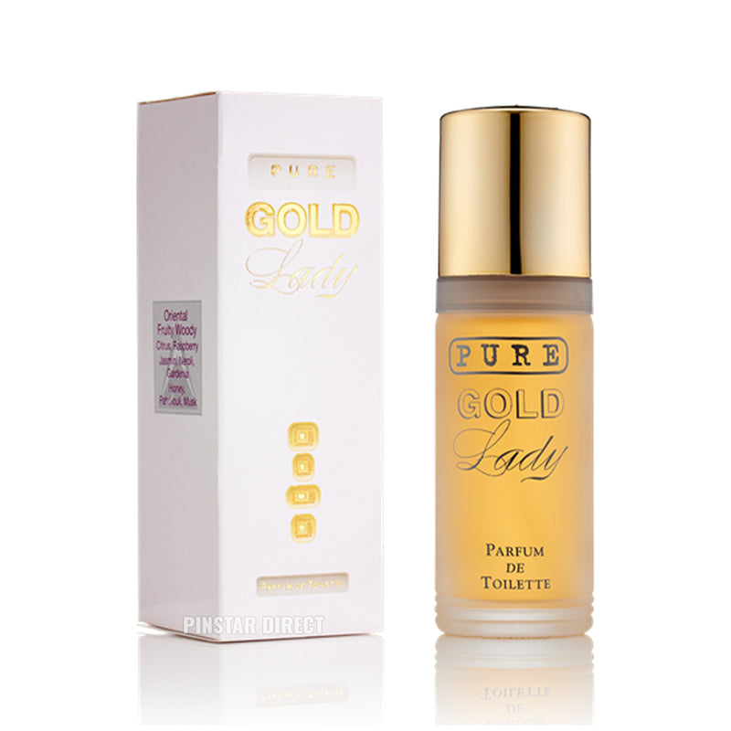 Milton Lloyd Pure Gold Lady Perfume For Her 55ml
