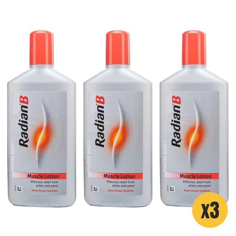 Radian B Pain Relief Muscle Lotion 250ml