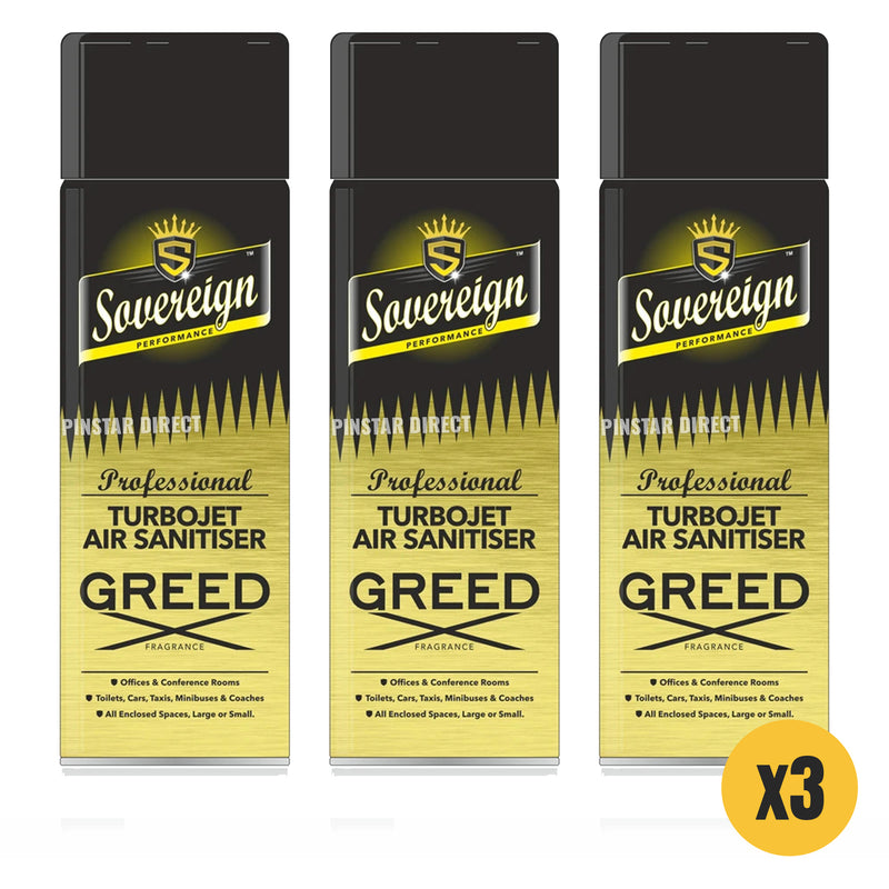 Sovereign Greed Turbojet Air Sanitiser 500ml
