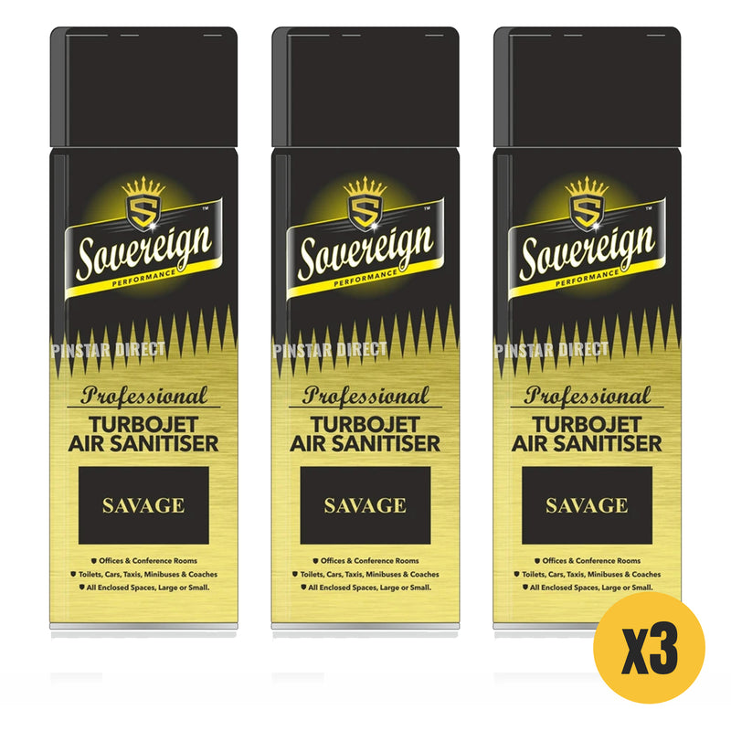 Sovereign Savage Turbojet Air Sanitiser 500ml