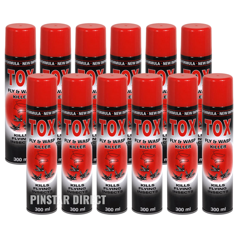 Tox Fly and Wasp Killer Spray 300ml