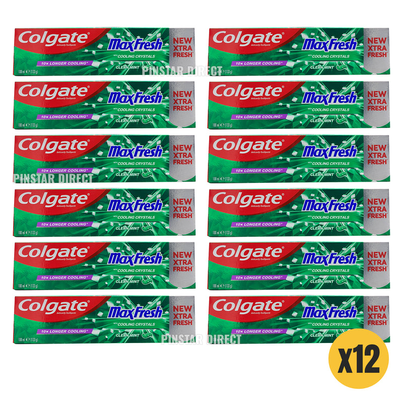colgate max fresh clean mint toothpaste with cooling crystals 