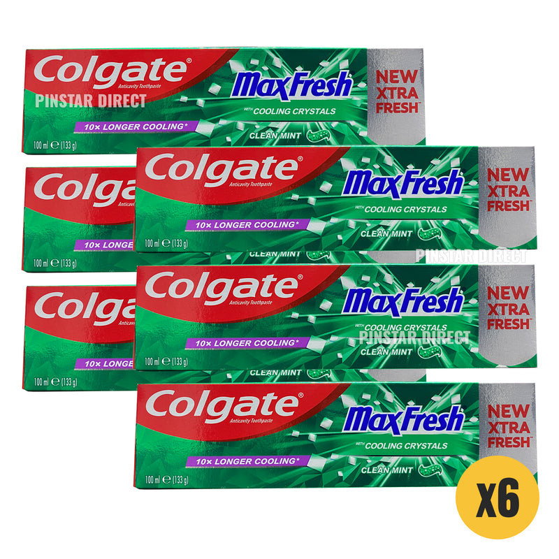 colgate max fresh clean mint toothpaste with cooling crystals 