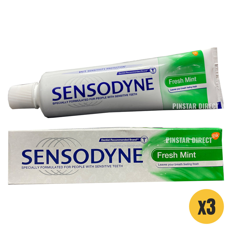 Sensodyne Fresh Mint Fluoride Toothpaste 75ml