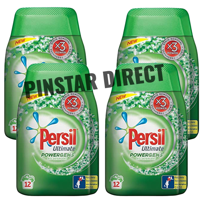 Persil Ultimate Powergems Bio Detergent 12 Wash 384g Pack
