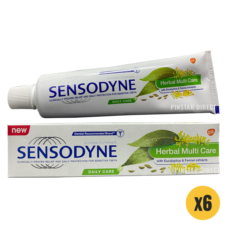 Sensodyne Herbal Multi Care Fluoride Toothpaste 75ml