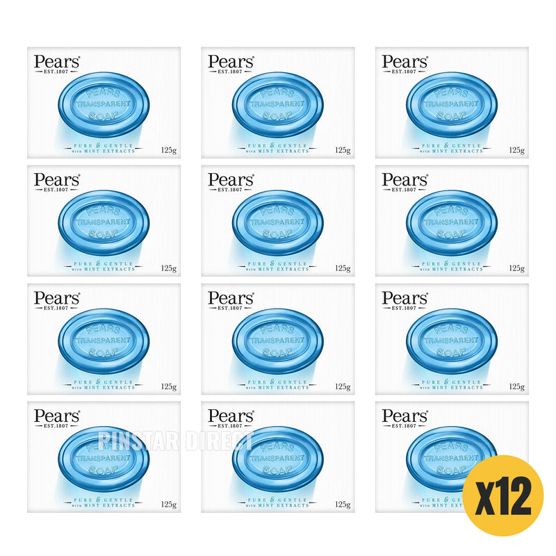 Pears Mint Extract Transparent Soap 125g
