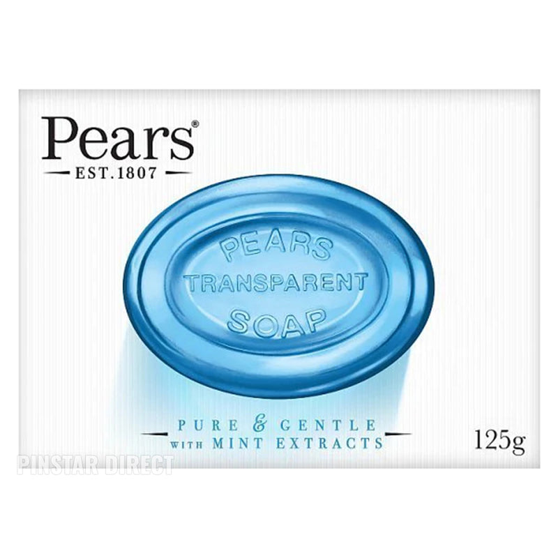 Pears Mint Extract Transparent Soap 125g