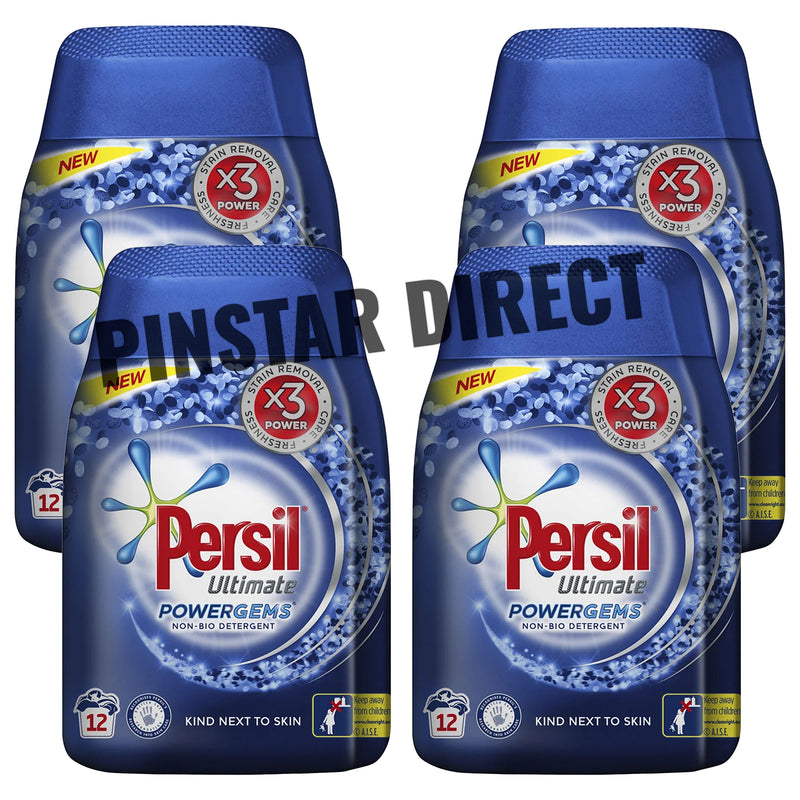 Persil Ultimate Powergems Non-Bio Detergent 12 Wash 384g Pack