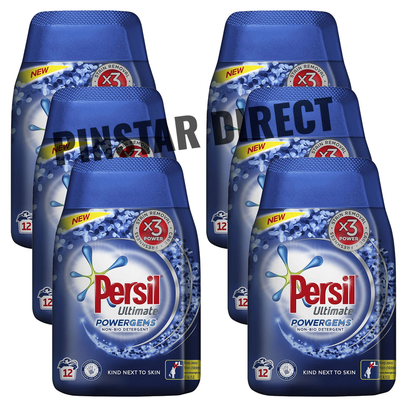 Persil Ultimate Powergems Non-Bio Detergent 12 Wash 384g Pack