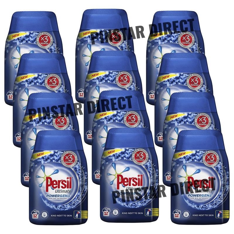 Persil Ultimate Powergems Non-Bio Detergent 12 Wash 384g Pack