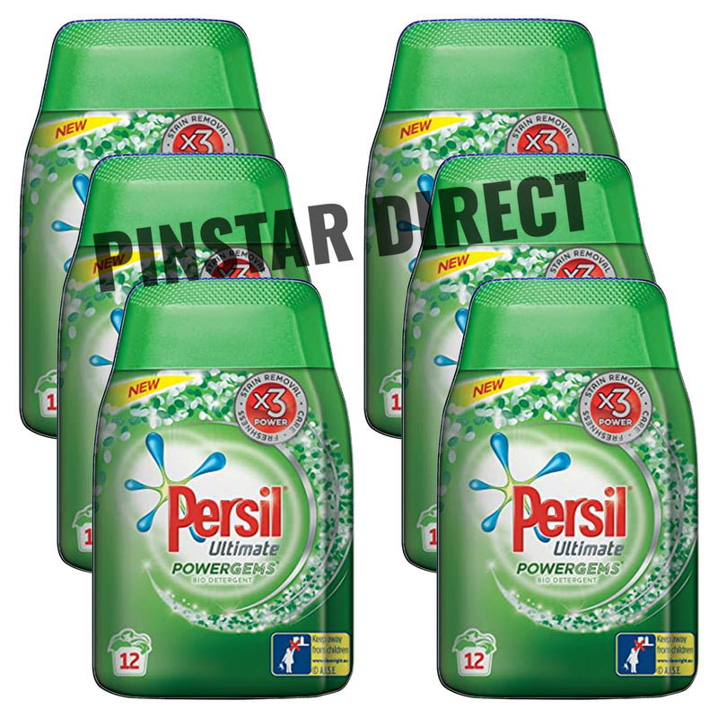 Persil Ultimate Powergems Bio Detergent 12 Wash 384g Pack